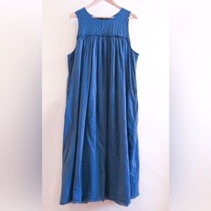 Auntie Oti Navy Blue Tank Dress